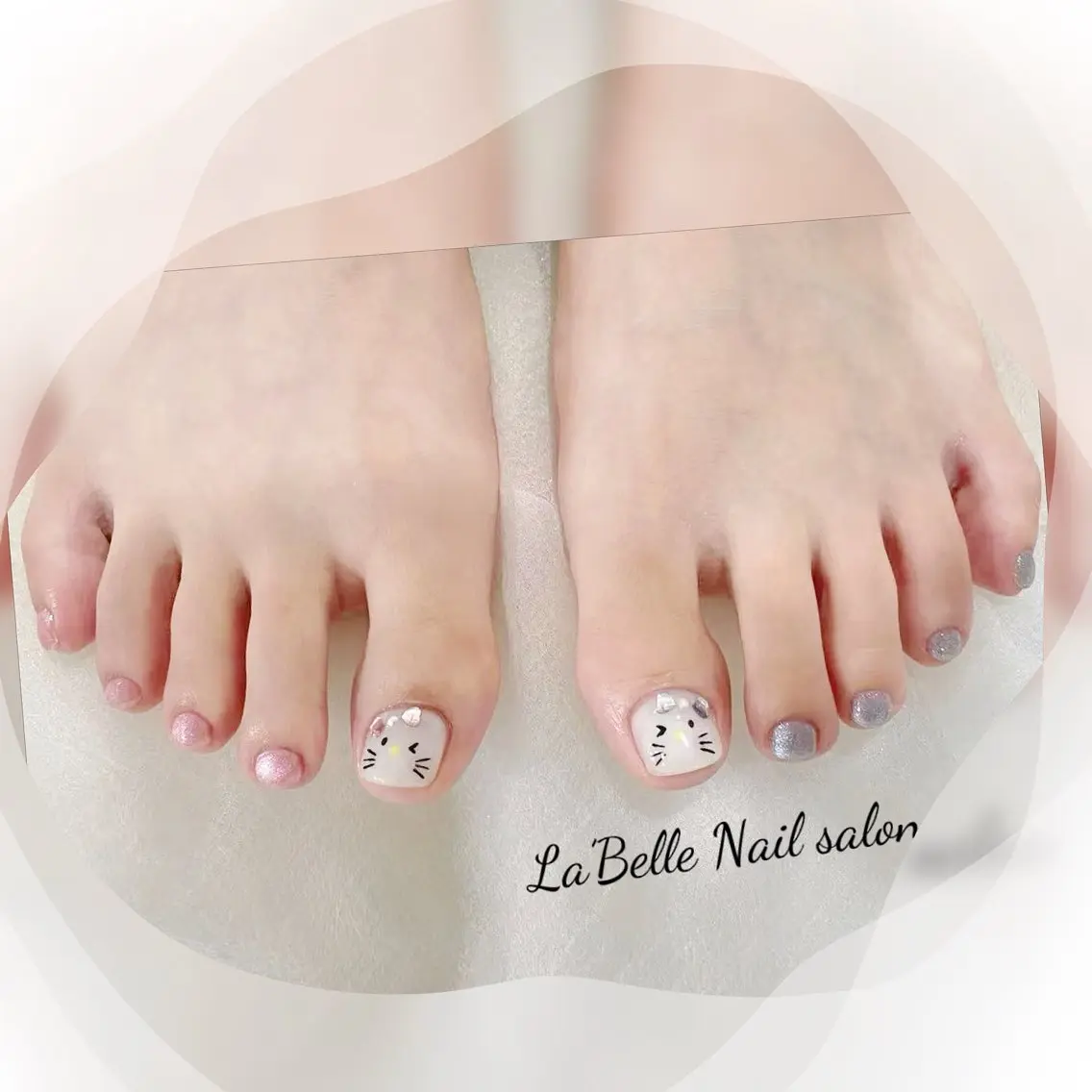 ネイル フットネイル La’Belle nail サロンのネイルデザイン