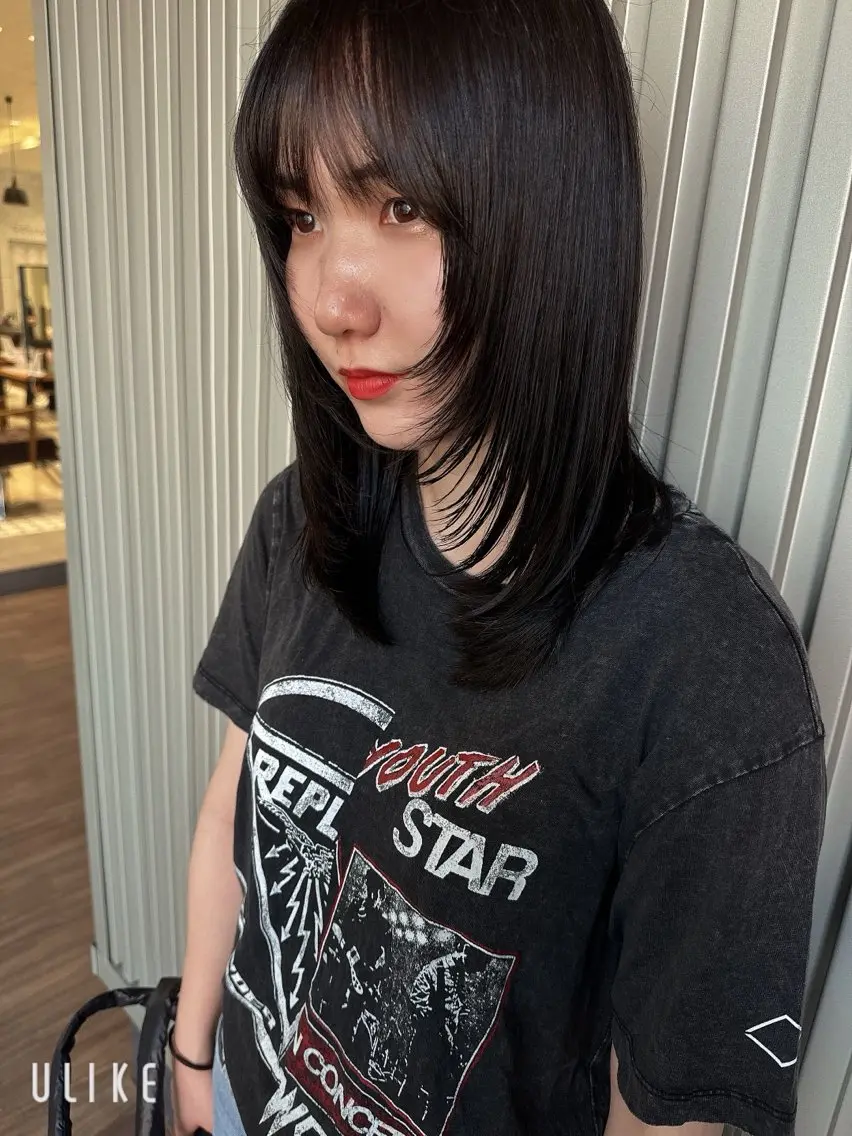 ミディアム 近藤 大誠のヘアスタイル