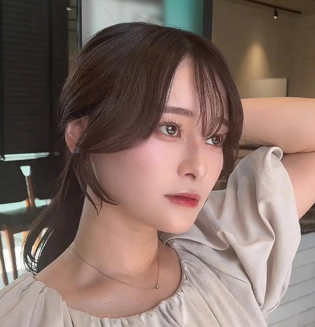 ロング カラー カット ヘアカラー トリートメント 🌫️大人韓国ヘア 🌫️naoyaのヘアスタイル