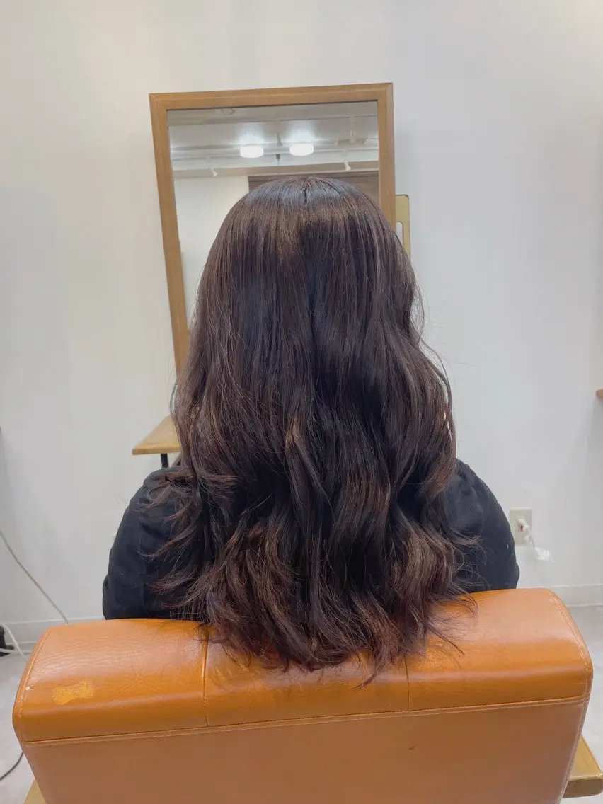 ロング lore 中村かれんのヘアスタイル