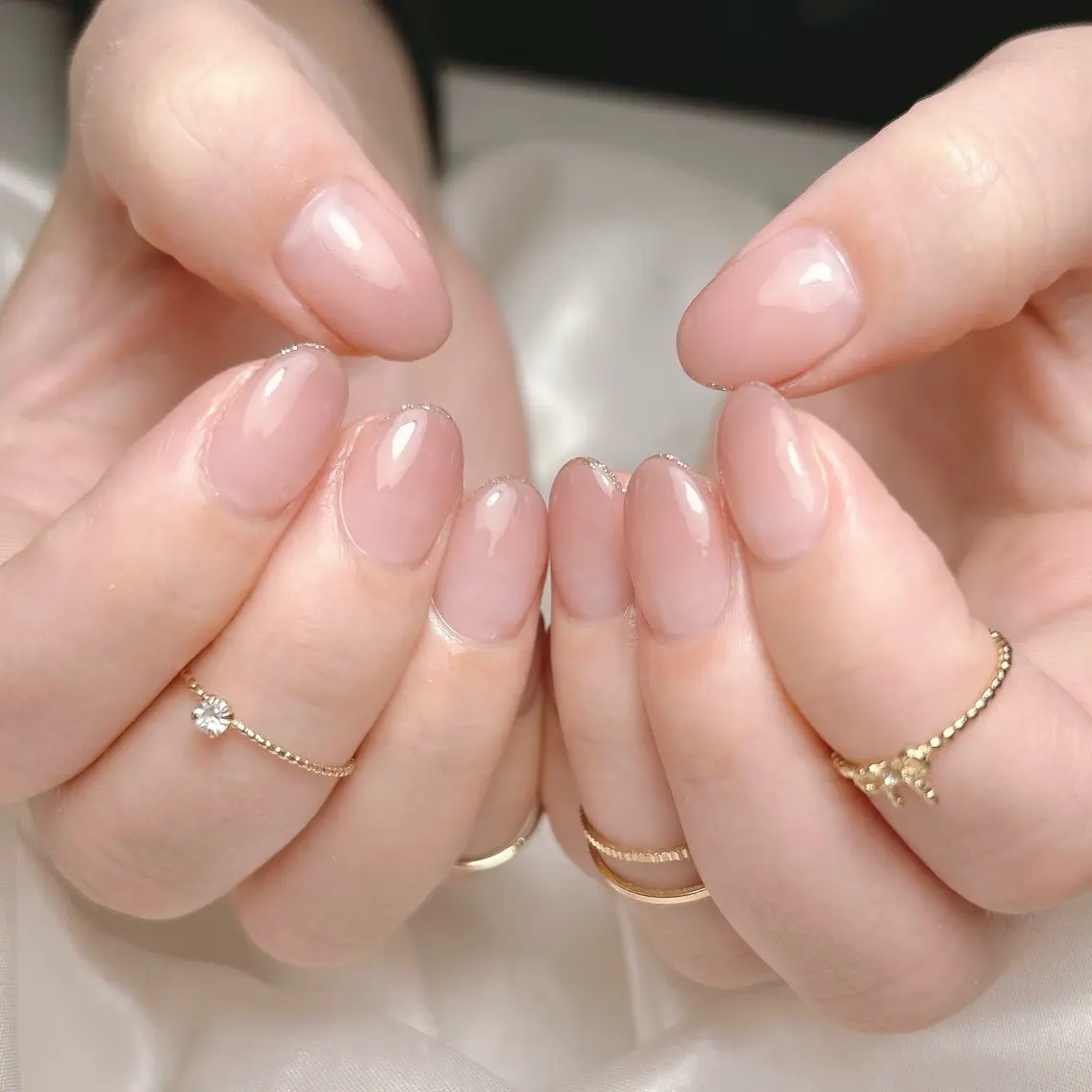 ネイル シンプルネイル ハンドネイル junna 金山.東別院.上前津のネイルデザイン