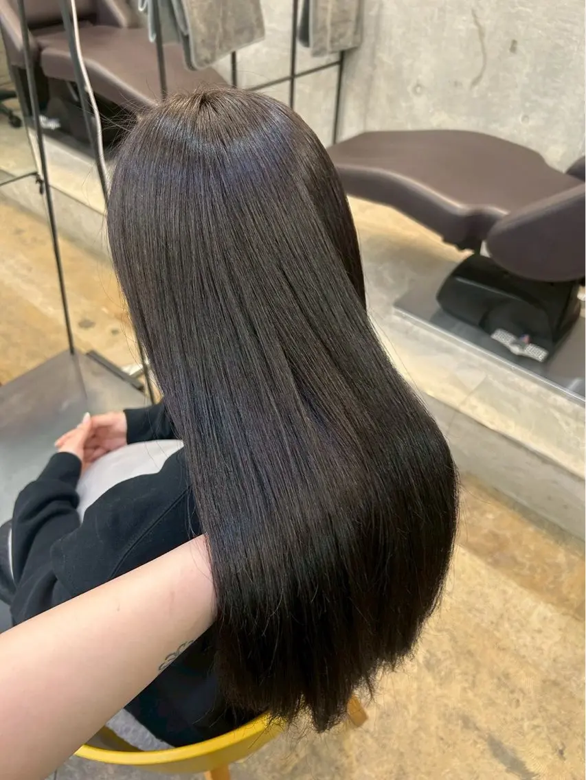 ロング カラー ヘアカラー 透明感カラー/艶 ✖️上品/修生🥀のヘアスタイル