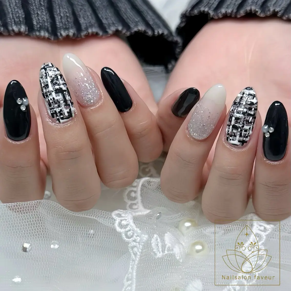 ネイル ハンドネイル Nailsalon faveurのネイルデザイン