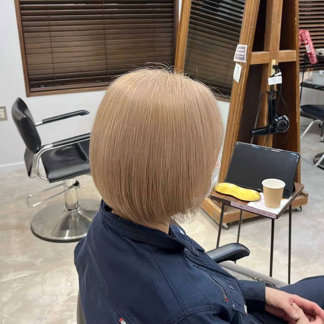ショート ヘアカラー 東深津、駅家/ モデル募集中/わかなのヘアスタイル