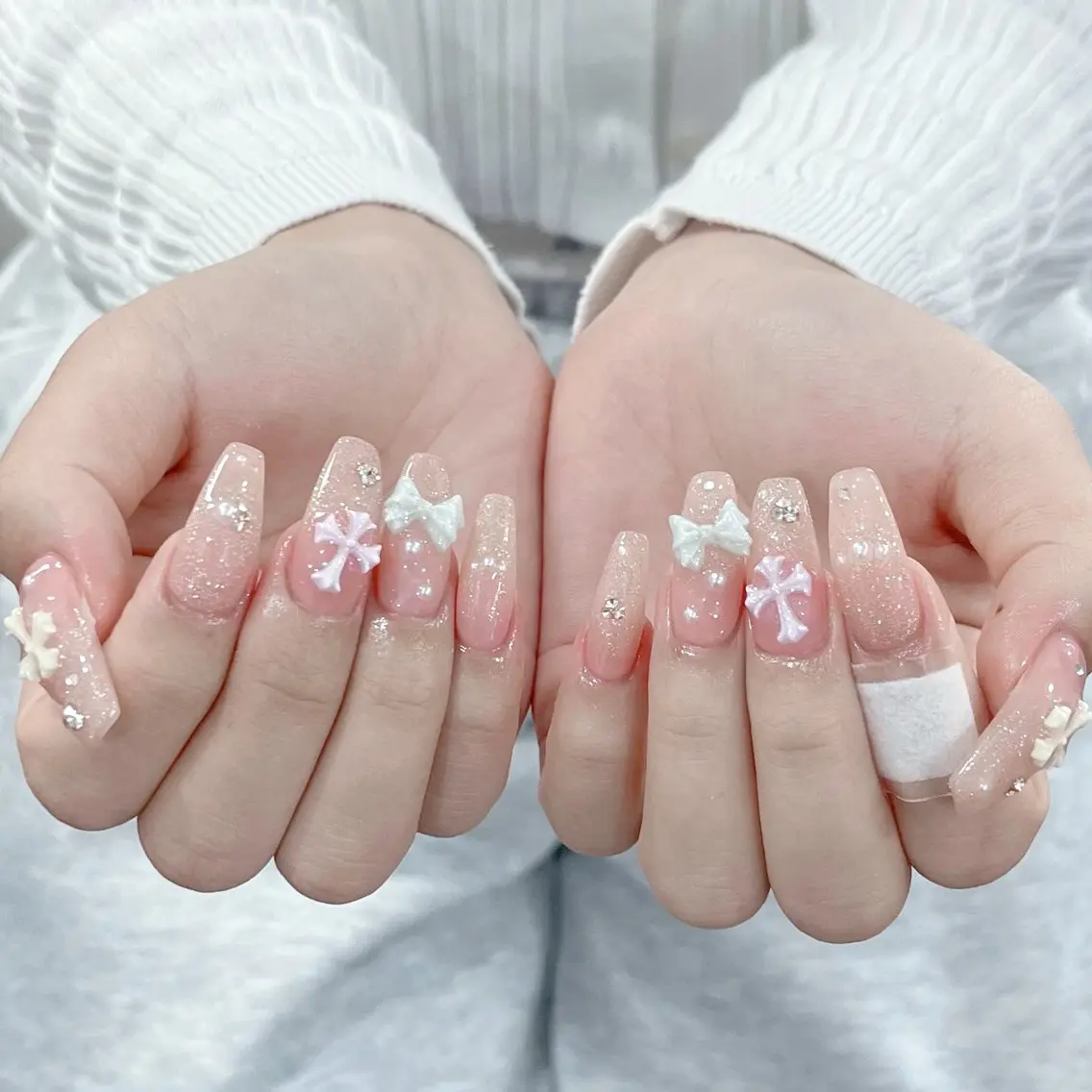 ネイル 韓国ネイル ワンホンネイル Kawaii _Nailのネイルデザイン