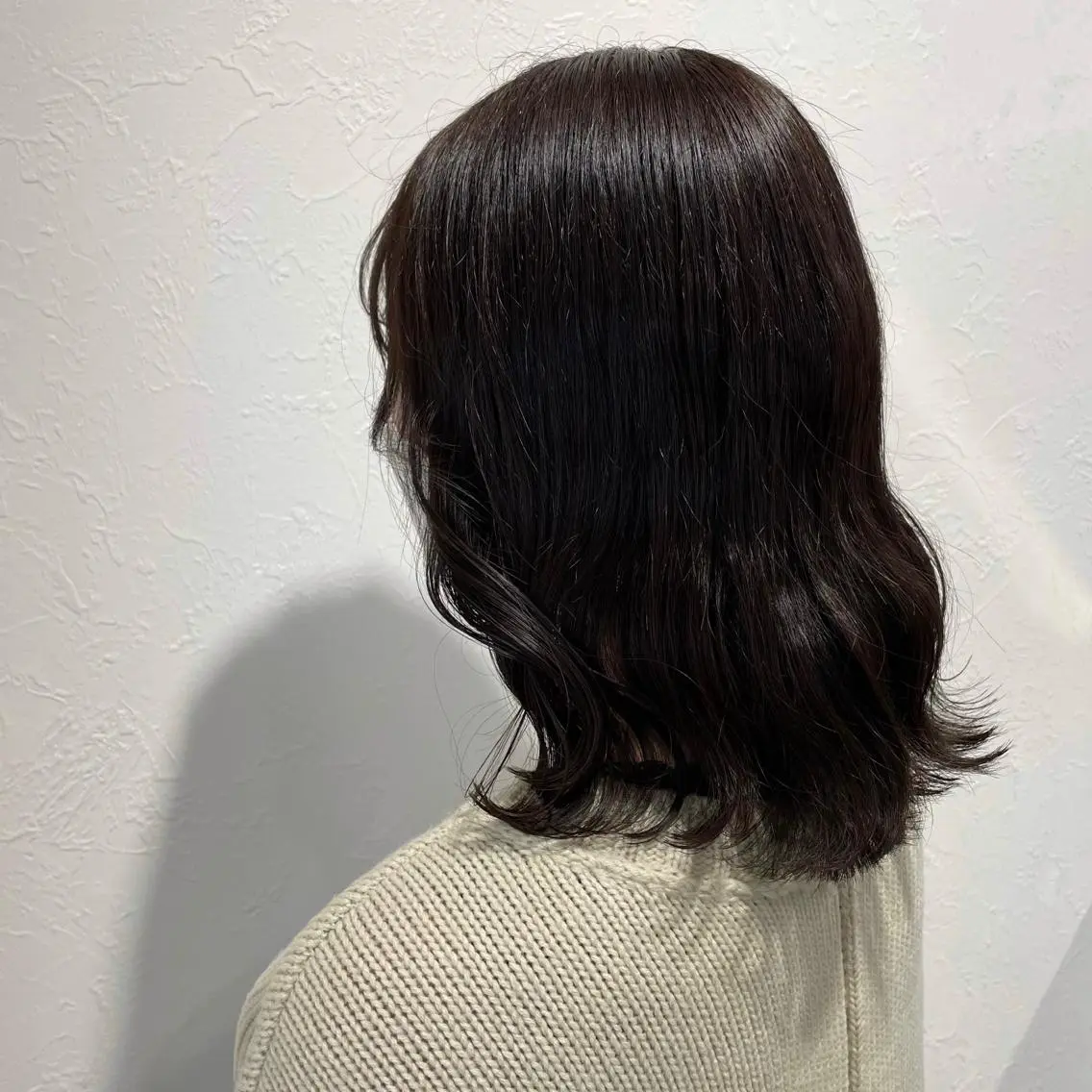 セミロング カラー shiho .のヘアスタイル