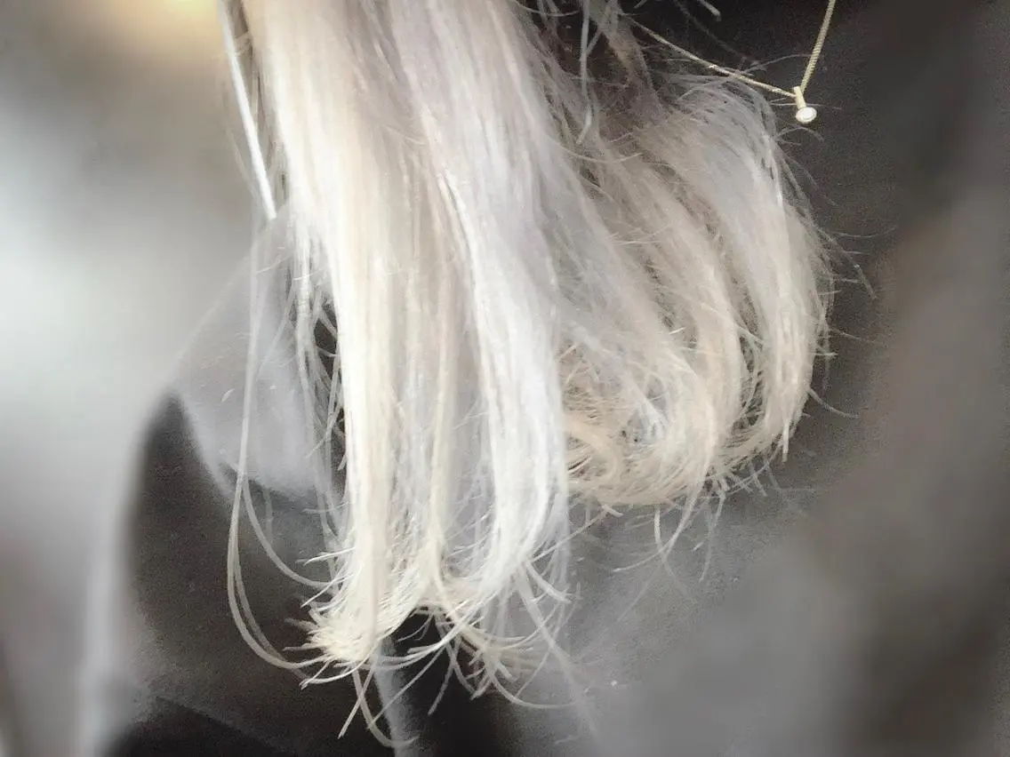 セミロング カラー 平 ちひろのヘアスタイル