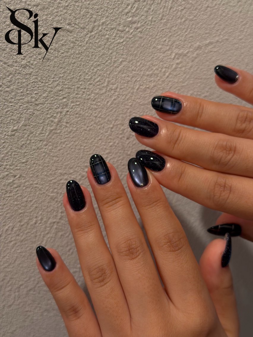 ネイル ハンドネイル Spiky とうげ ふうかのネイルデザイン