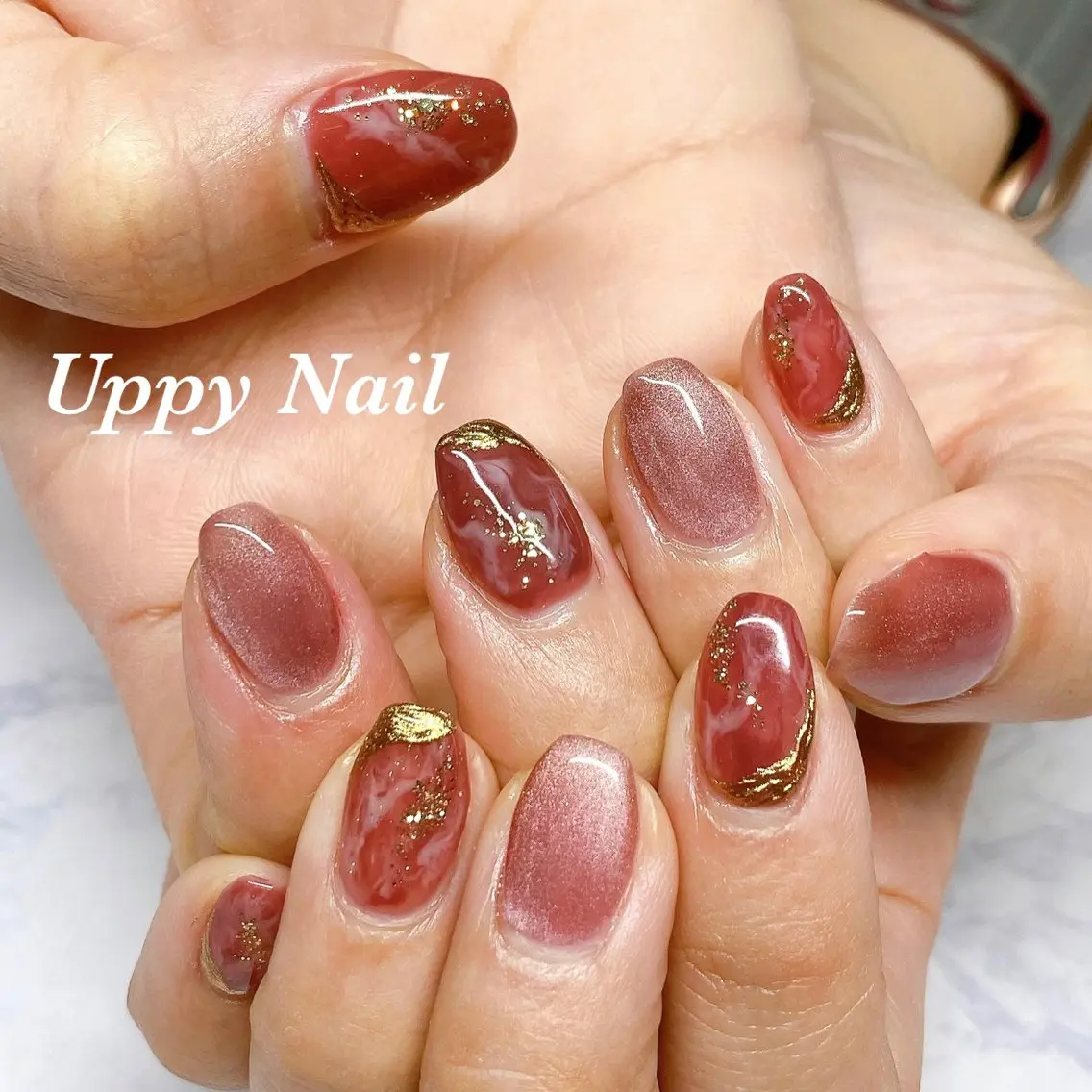 ネイル ハンドネイル Uppy Nail ukyoのネイルデザイン