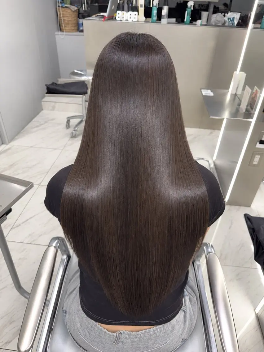 ロング ヘアカラー 新宿/艶髪ケアカラー 🥇SEIYAのヘアスタイル
