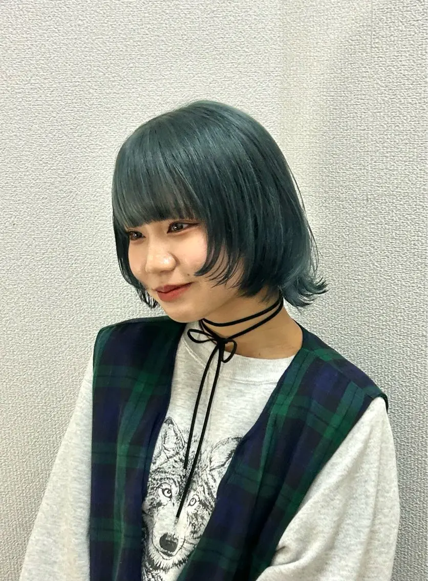 カラー 個性派ネイル シノのネイルデザイン
