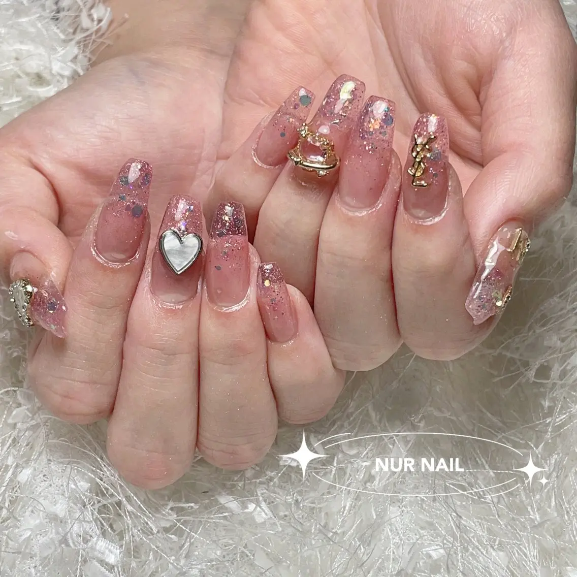 🌼チップ長さだし＋持ち込みデザイン🦄アート6本まで【初回ソフトジェルオフ無料】の写真