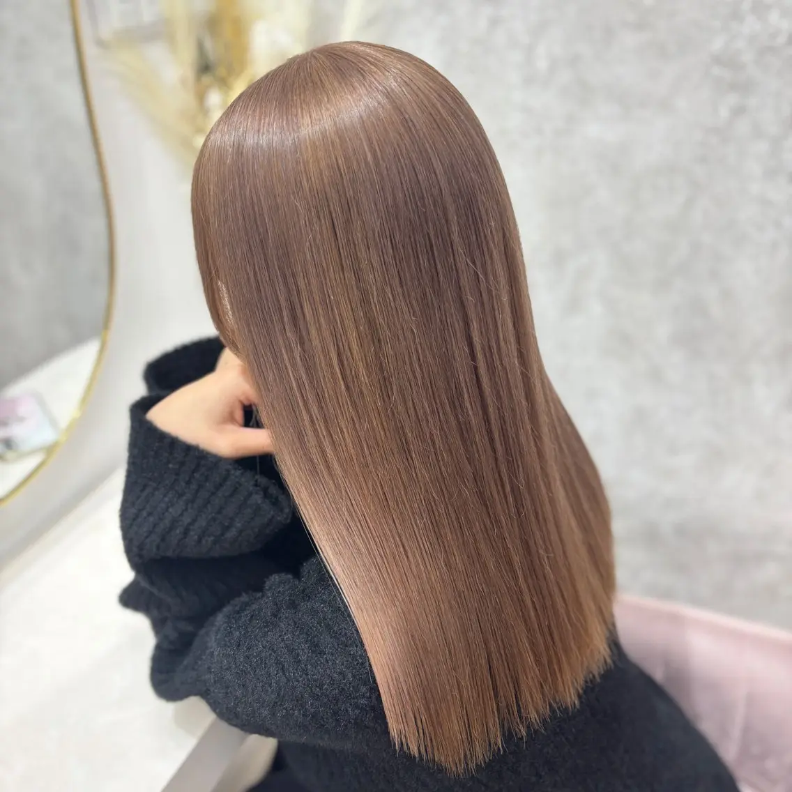 《ご新規様限定》❤️🔥ダメージ80%カット❤️🔥ケアブリーチonカラー🌺1step保湿トリートメント付き️🫧の写真