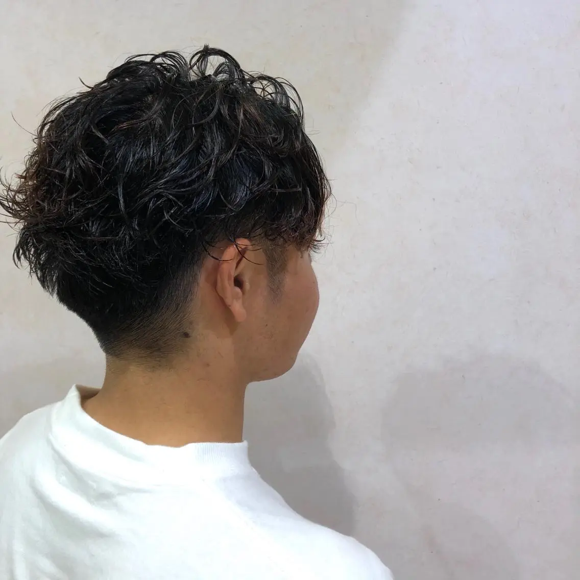 パーマ メンズ 髪質改善 メンズパーマゆうひのヘアスタイル