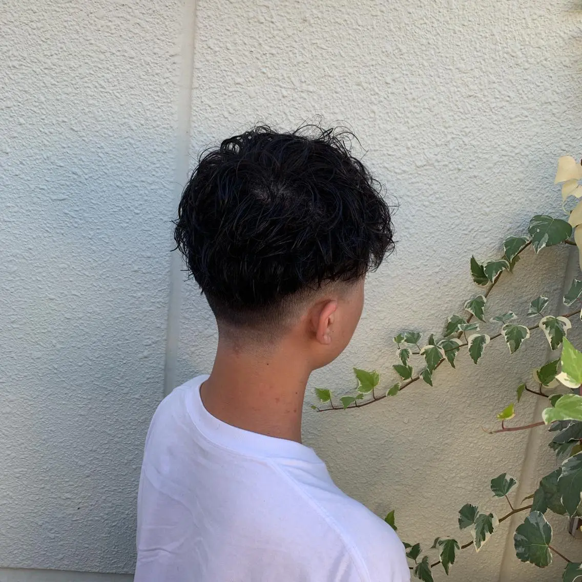 ショート メンズ フェードカット くせ毛 カット カット特化美容師 齋藤桐のヘアスタイル