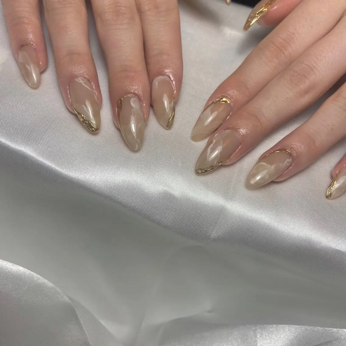 ネイル ニュアンスネイル ハンドネイル LIll nailのネイルデザイン