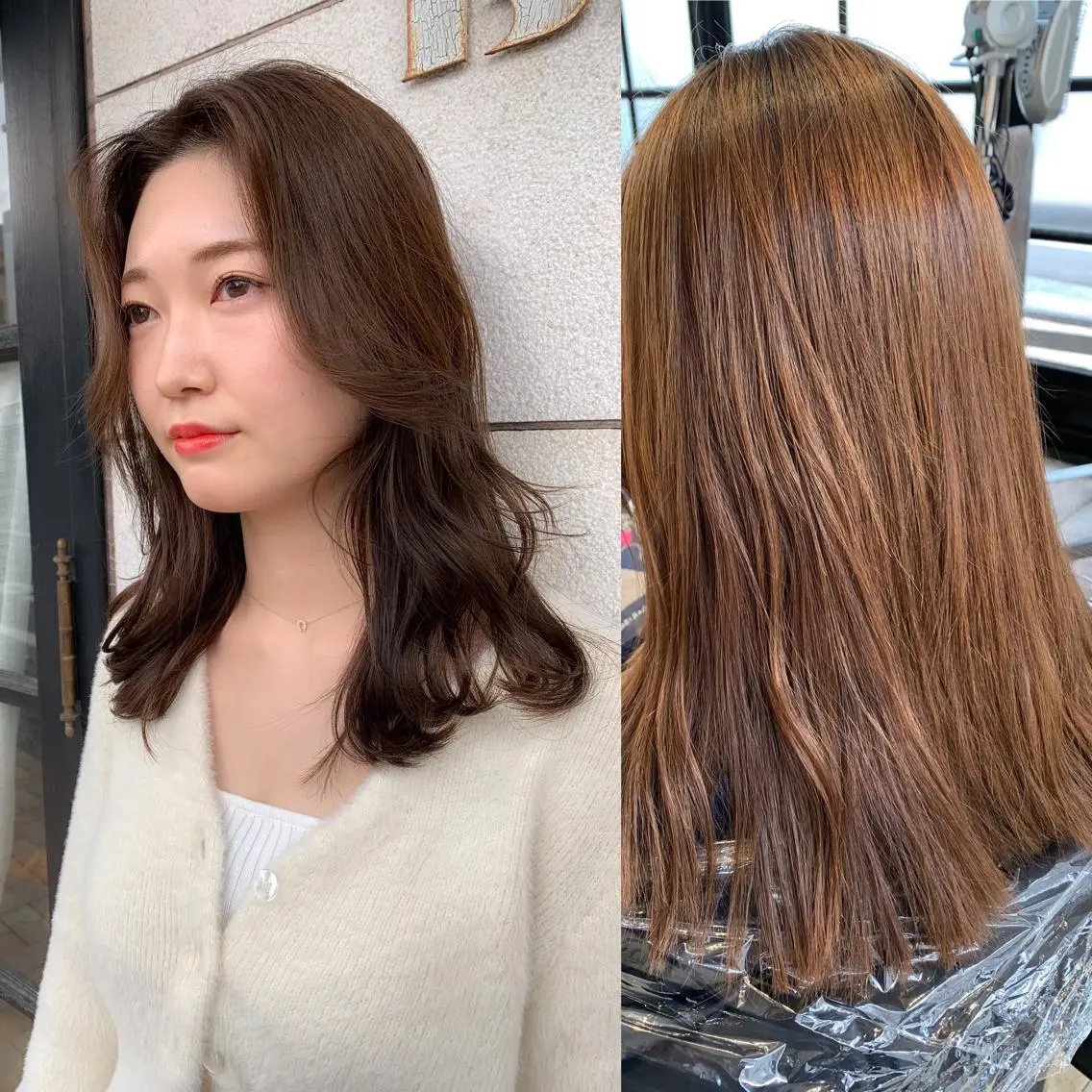 ミディアム カラー パーマ ヘアアレンジ メンズ キッズ ネイル マツエク・マツパ ナチュラル レイヤーカット カット ヘアカラー トリートメント hiro【沿線で叶う 似合わせhair】のヘアスタイル