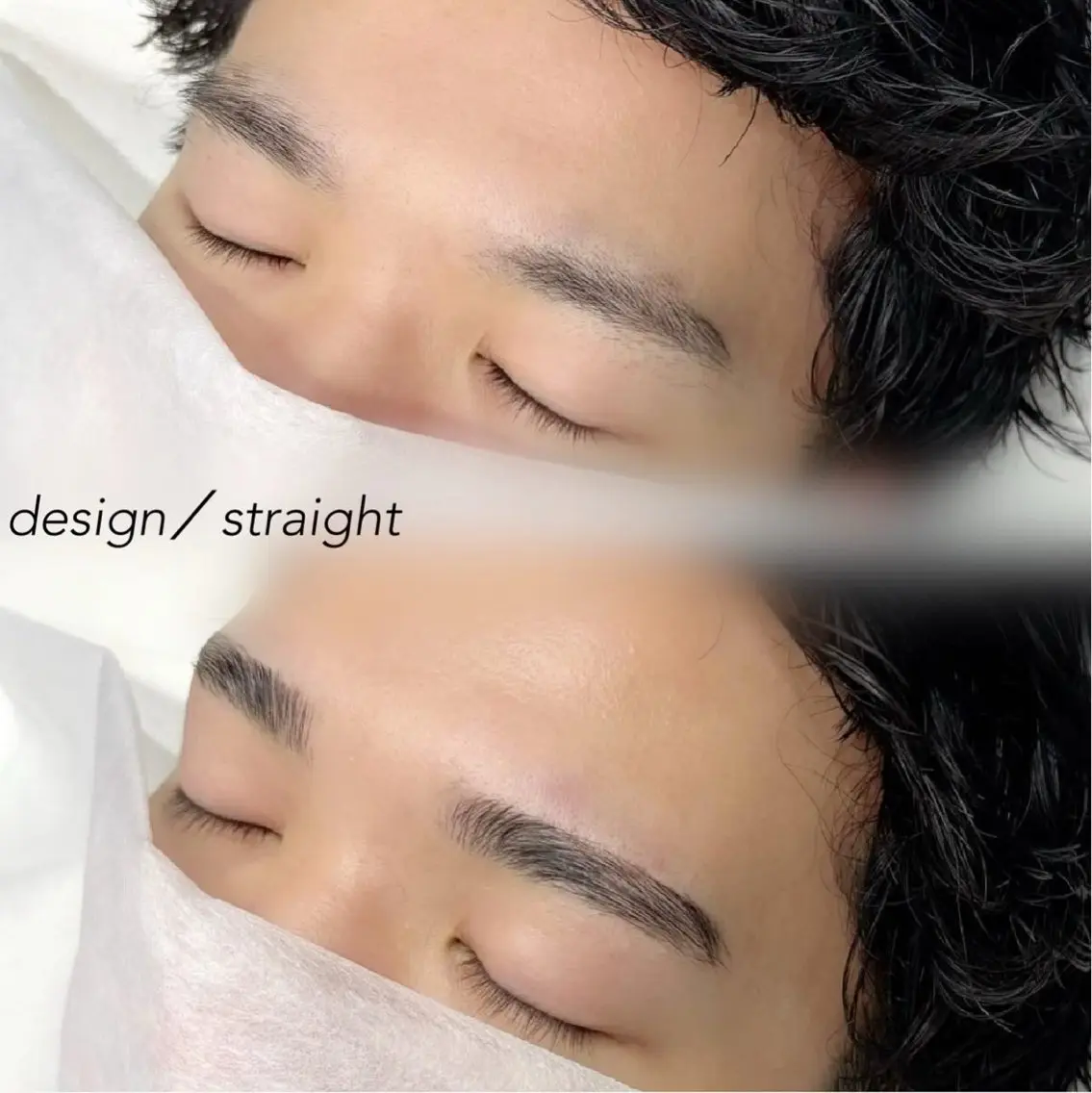 アイブロウ メンズアイブロウ WHITE LASH yuiのマツエク・マツパデザイン