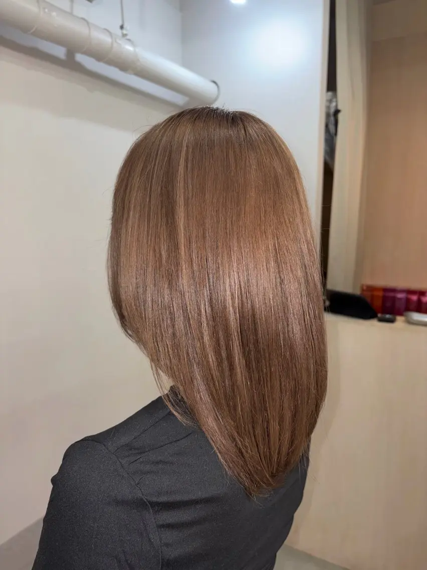 ミディアム カラー fleurdelis /みなのヘアスタイル