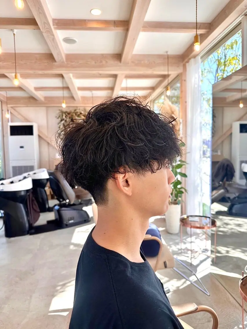 パーマ メンズ メンズパーマ NISHI （ニシ）のヘアスタイル