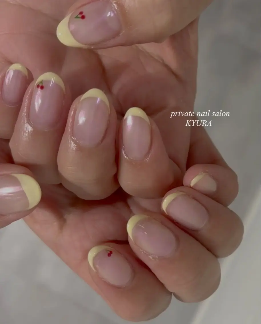 ネイル 春ネイル 大東市ネイルサロン 【KYURA】きゅらのネイルデザイン