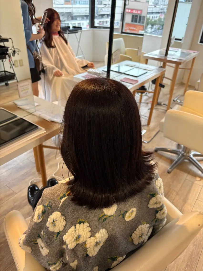 カラー ブラウンカラー ピンクカラー ♡ Yui♡のヘアスタイル