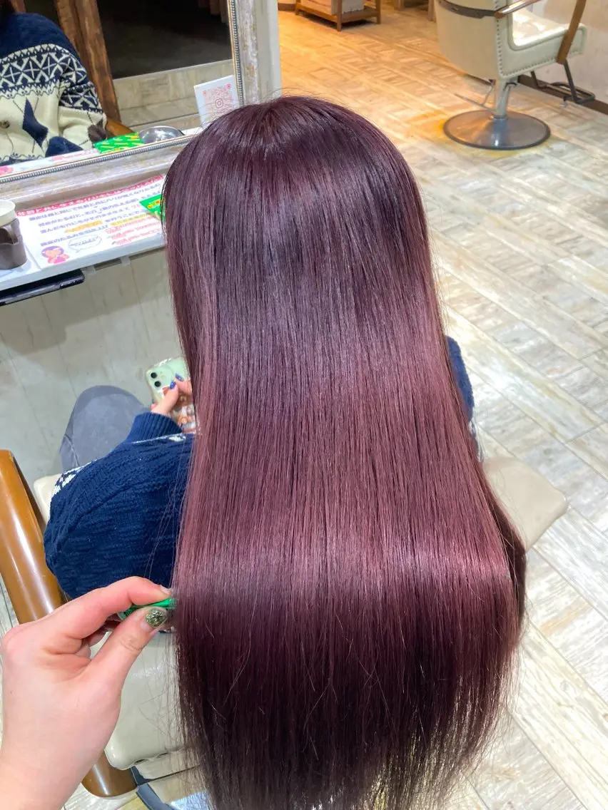 セミロング カラー 💥桜木町メンズ専門 💥ルキのヘアスタイル