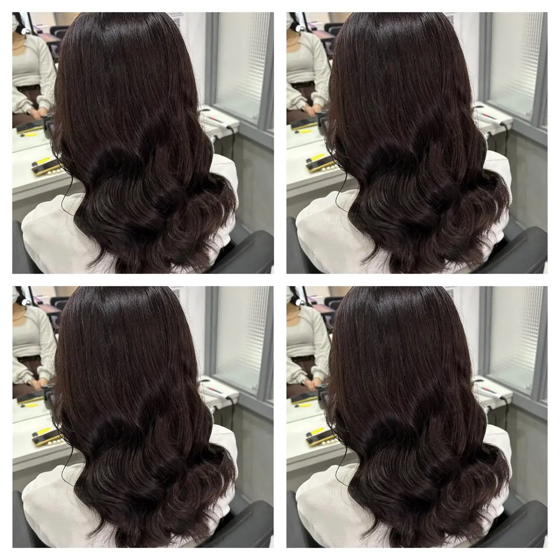 セミロング カラー ヘアアレンジ 🎀推し活ヘアー🎀 Yuuna🐰💖のヘアスタイル