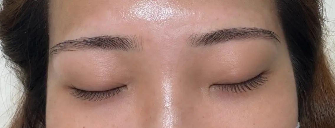 アイブロウ ワックス脱毛 眉カット やまざき あやののマツエク・マツパデザイン