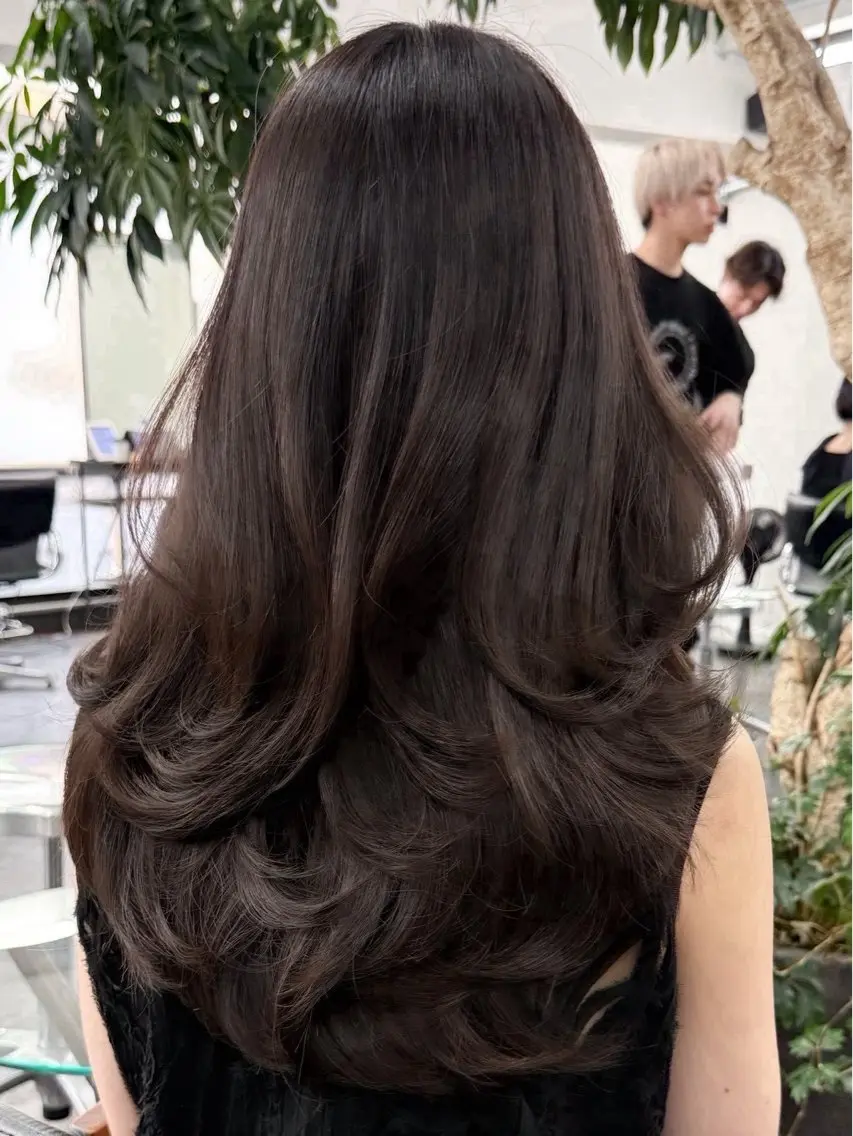 ミディアム カラー ヘアアレンジ ヘアカラー 🫧透明感カラー/ Wカラー🫧namiのヘアスタイル