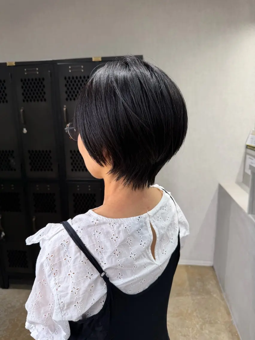 ショート ショートヘア カット 【‪カット550円】 🌟ユズハのヘアスタイル
