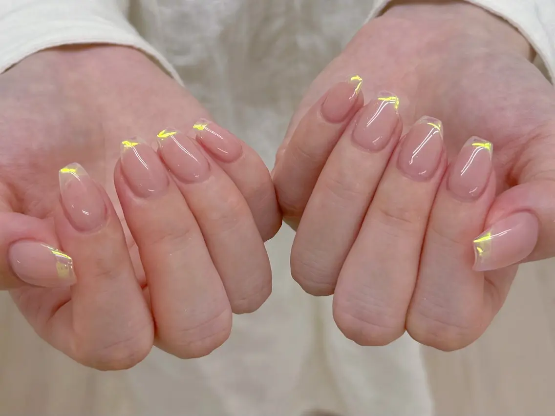 ネイル 長さ出し フットネイル ジェルネイル マグネットネイル 持ち込み ハンドネイル ハンドケア Ocean Nailのネイルデザイン