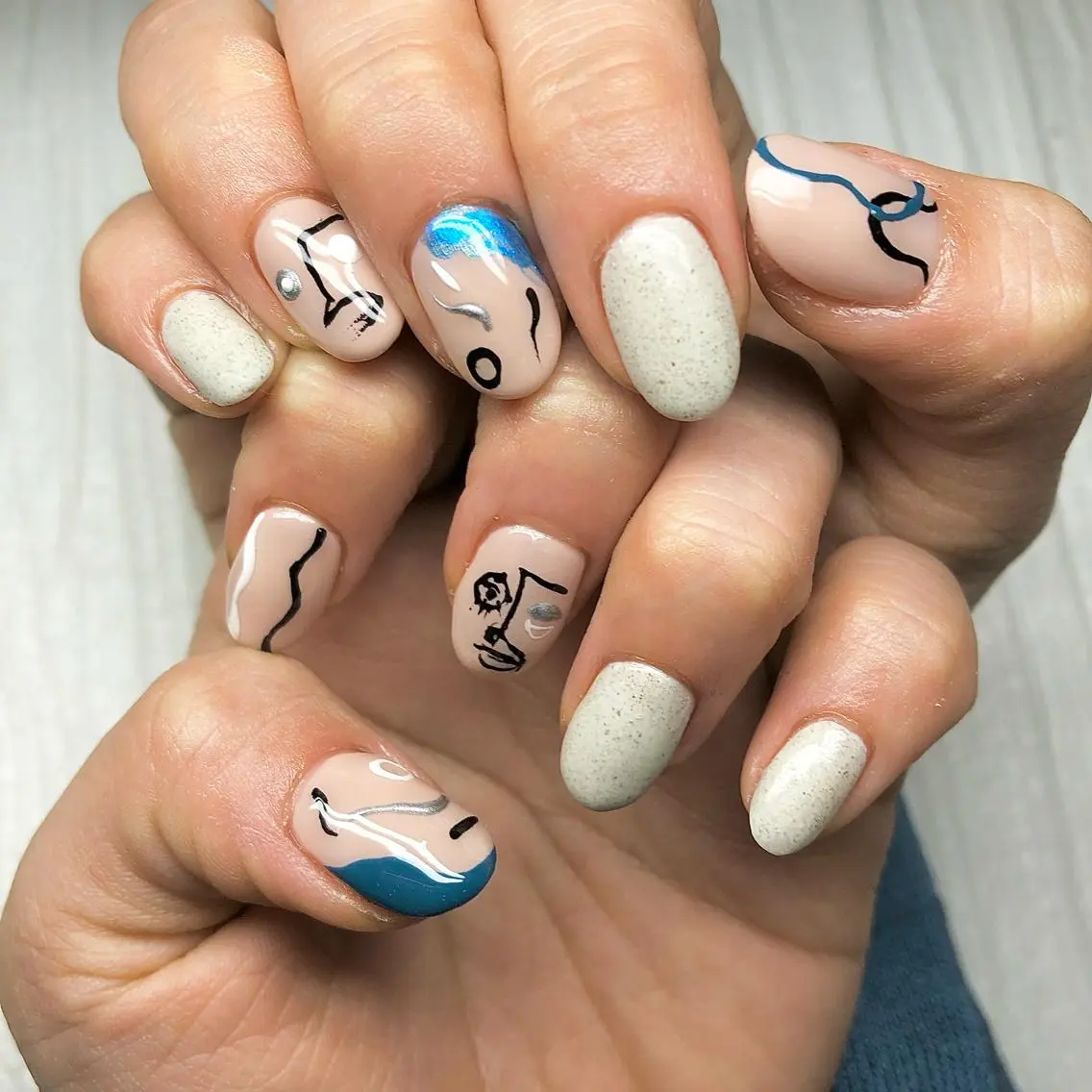 ショート ネイル 🦋Kiyomi. 🦋のネイルデザイン