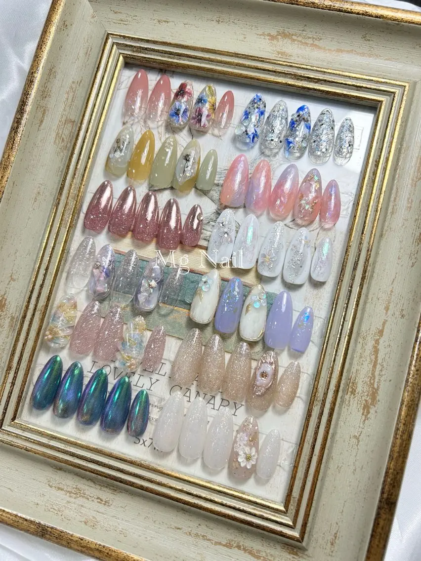 定額ネイル(オフ無)の写真