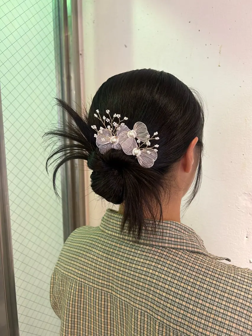 ロング ヘアアレンジ 艶カラー🌸アレンジ 🌹Sally🕊️のその他イメージ