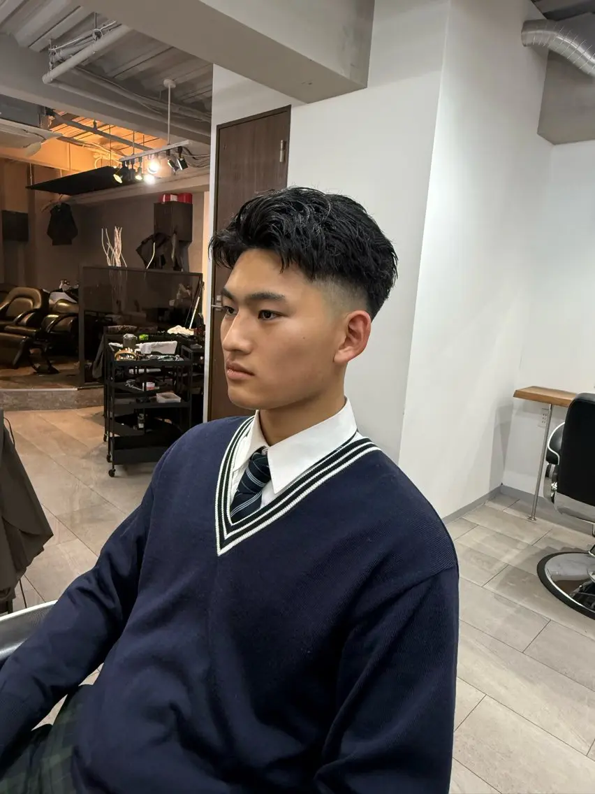 🔥【メンズ人気No.1】🔥清潔感特化メンズスキンフェード清潔感UPの写真