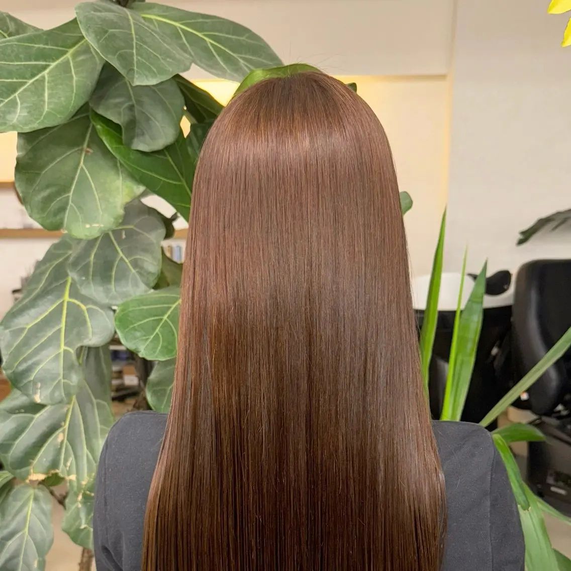 カラー 透明感カラー イルミナカラー 澁谷 咲映のヘアスタイル