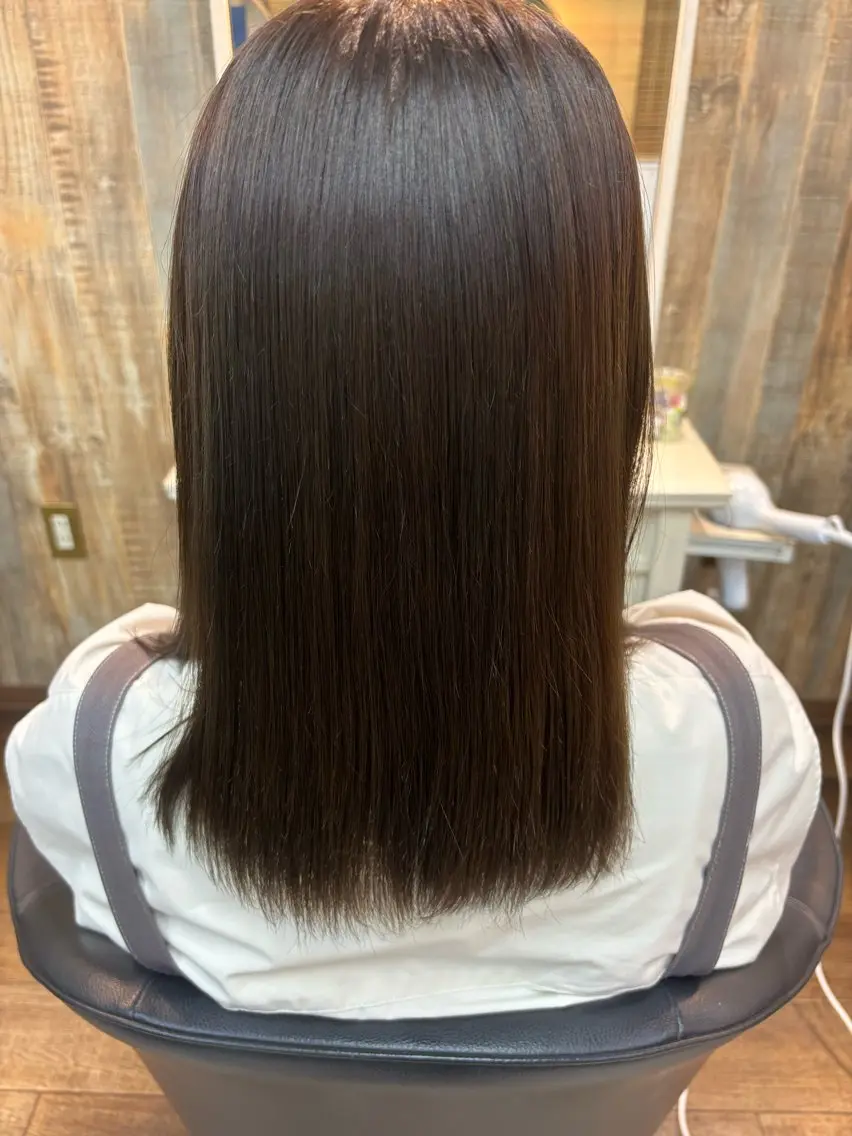 カラー 縮毛矯正 カットモデル募集中 🌻Natsu🌻のヘアスタイル