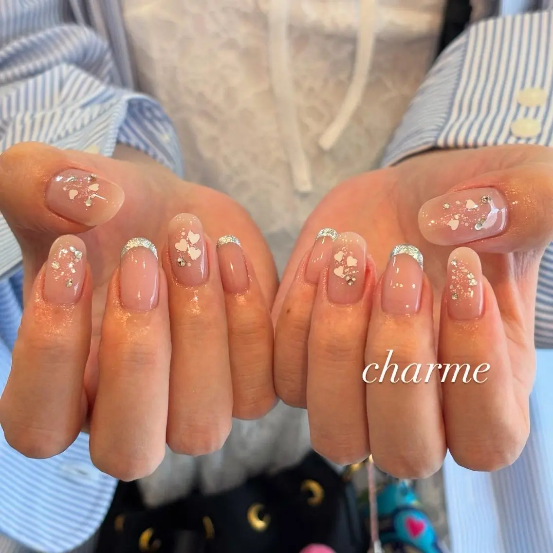 ネイル アートネイル ハンドネイル charme nailのネイルデザイン
