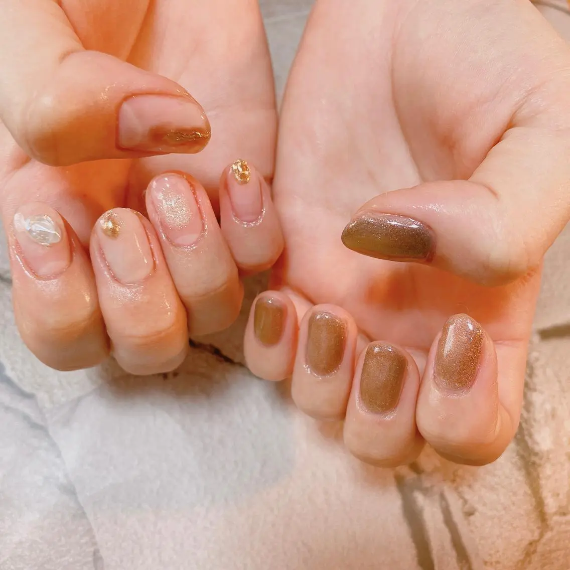 ネイル ハンドネイル nakamoto yuukaのネイルデザイン
