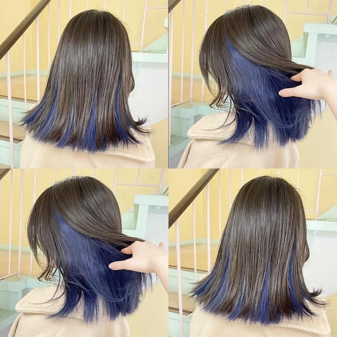 カラー ヘアカラー トリートメント 渋谷:インナーカラー ／🍒エリカ🍒のヘアスタイル