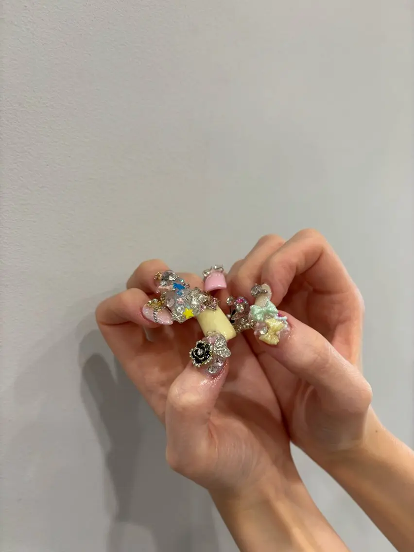 ネイル モデル様募集中ㅤ❤︎ YUI 𝄞𝄢°のネイルデザイン