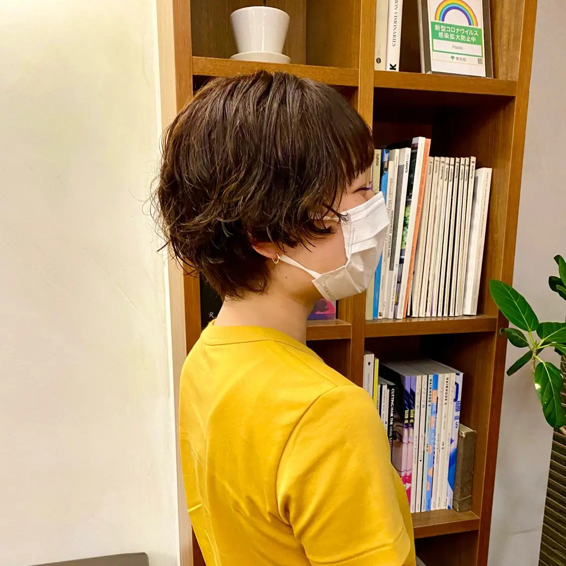 ショート パーマ 似合わせレイヤー/ ケアパーマ/高倉のヘアスタイル