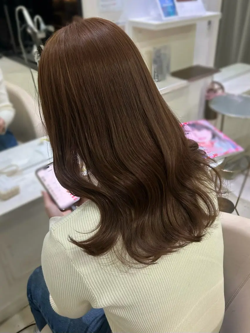 カラー ヘアカラー トリートメント 似合わせcut & color🩷サツキのヘアスタイル