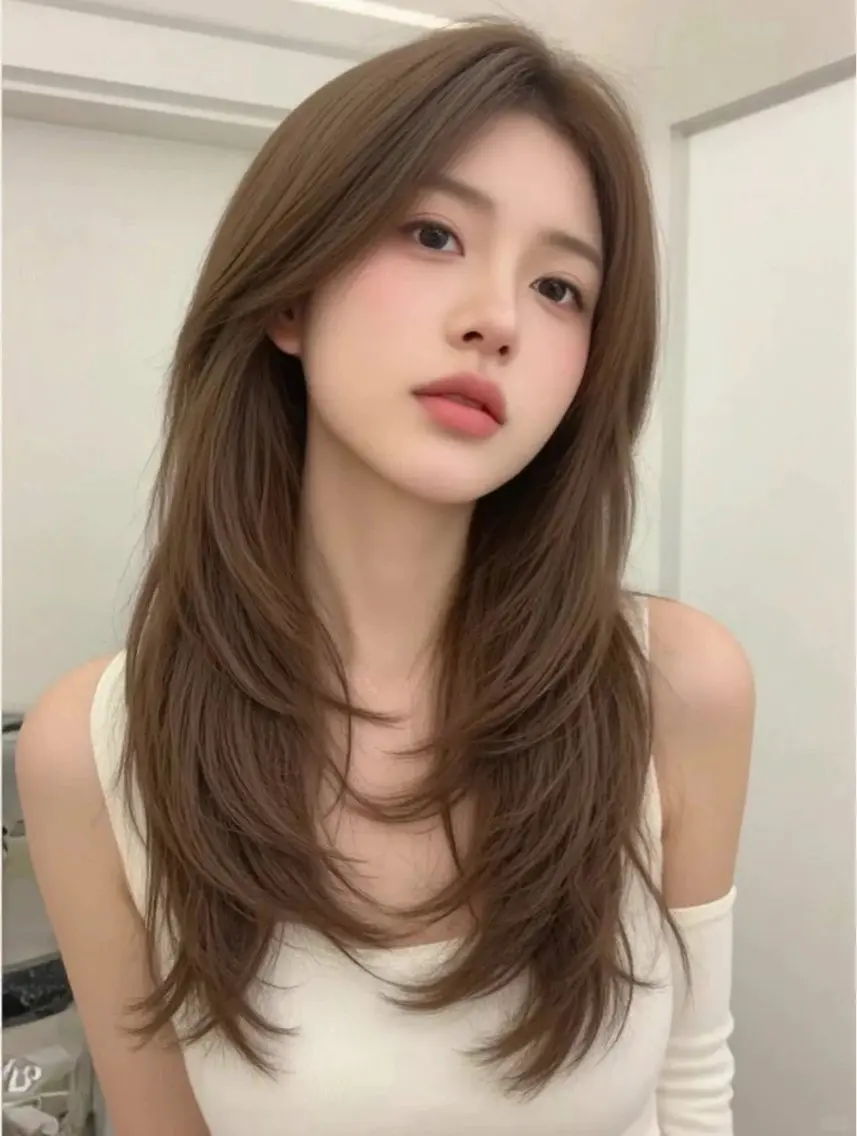 ロング カット トリートメント 💕мei 透明感カラー💕のヘアスタイル