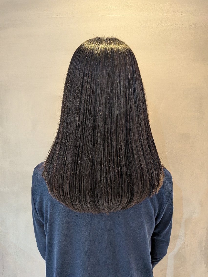 ミディアム 顔周りカット レイヤーカット 星野 美由のヘアスタイル
