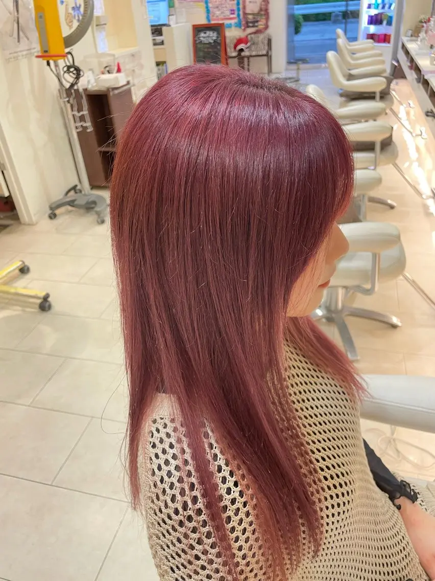 カラー ハイトーンカラー ラベンダーカラー ピンクカラー ピンクラベンダー ✨艶髪ショート✨ 木場　裕由毅のヘアスタイル