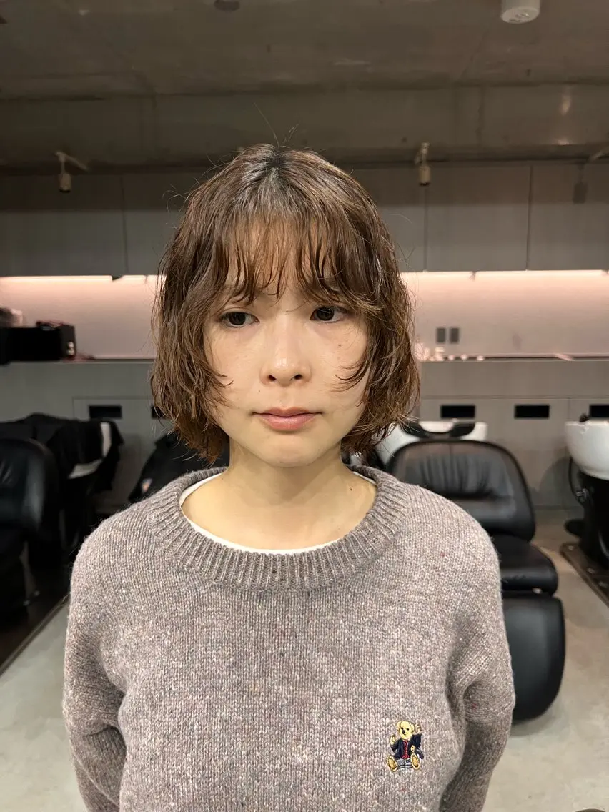 部分パーマ🍎(カットは含まれておりません)の写真