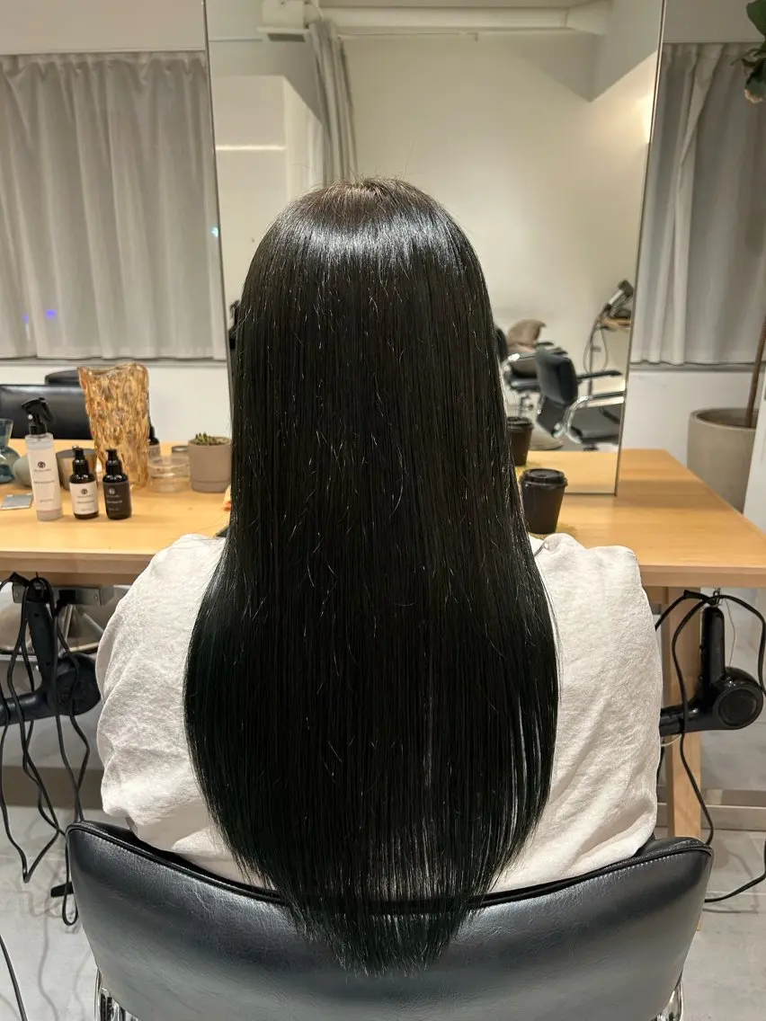 カラー グレージュ オリーブグレージュ オリーブグレー 透明感カラー 🎀➳ かのんのヘアスタイル