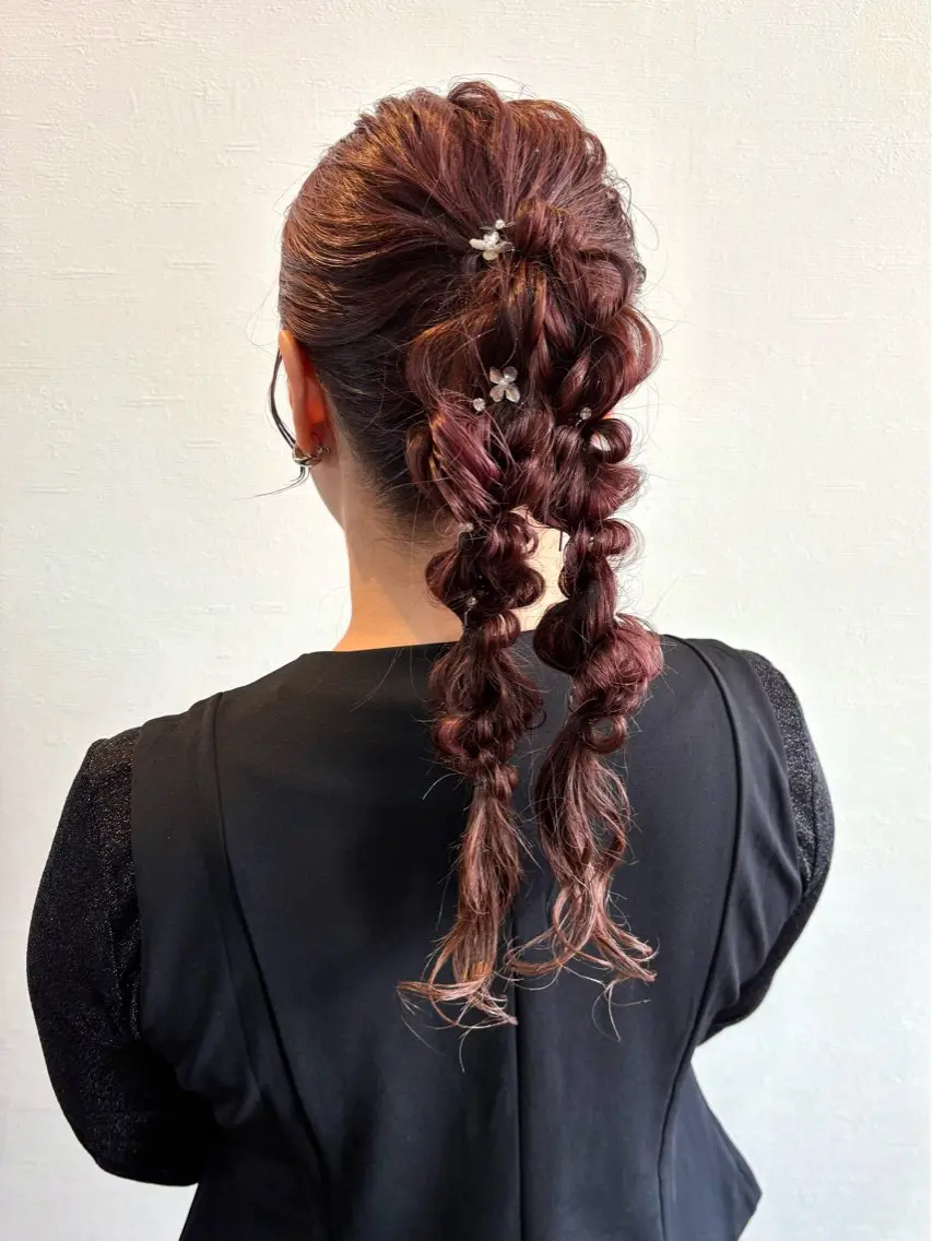 🌱 ヘアセットの写真